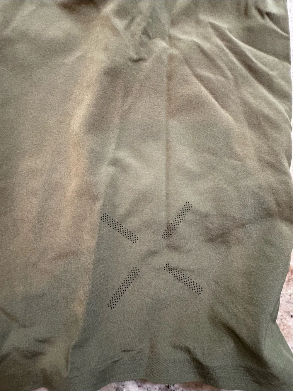 Ten Thousand Olive Athletic Training Shorts 7”